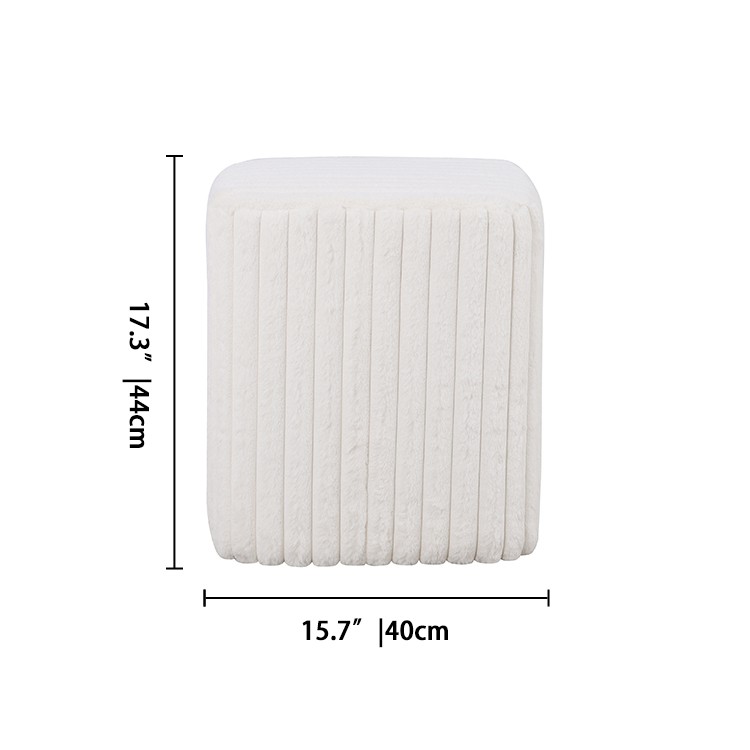 square white vertical patterned stool 4 square white vertical patterned stool 4